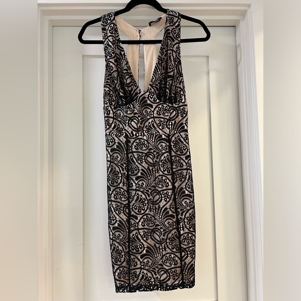 Bebe Sexy Lace Cocktail Dress